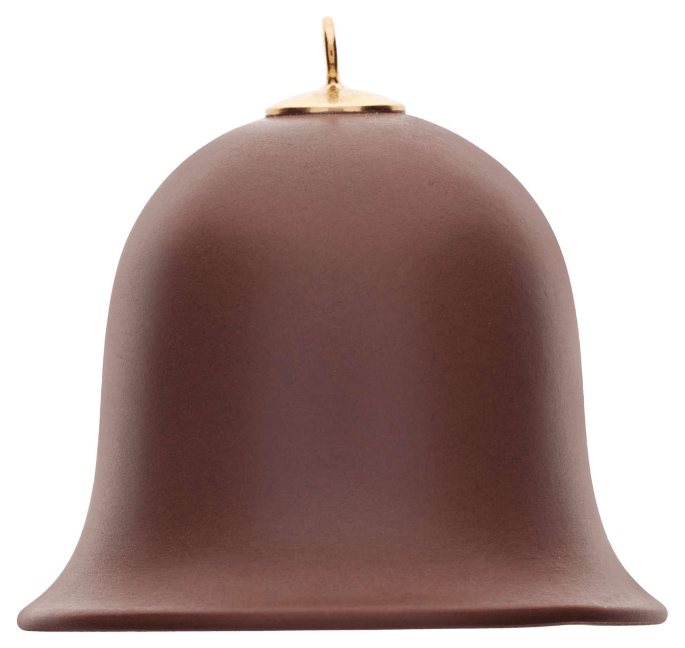 Baumschmuck Glocke Böttgersteinzeug H 5 cm | Accessoires Meissen Böttgersteinzeug 000002 - 85m39 - Meissen Weimar