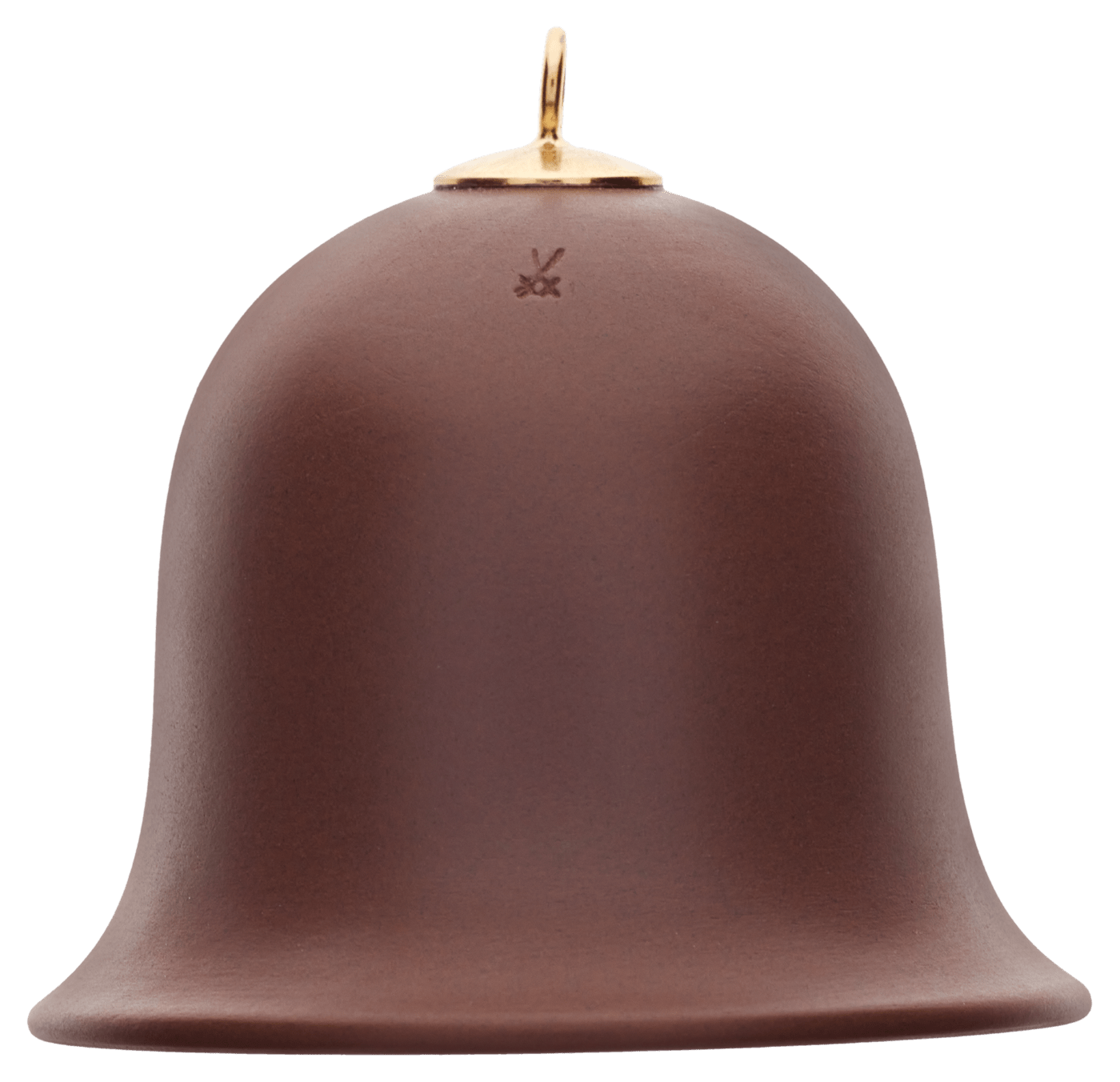 Baumschmuck Glocke Böttgersteinzeug H 5 cm | Accessoires Meissen Böttgersteinzeug 000002 - 85m39 - Meissen Weimar