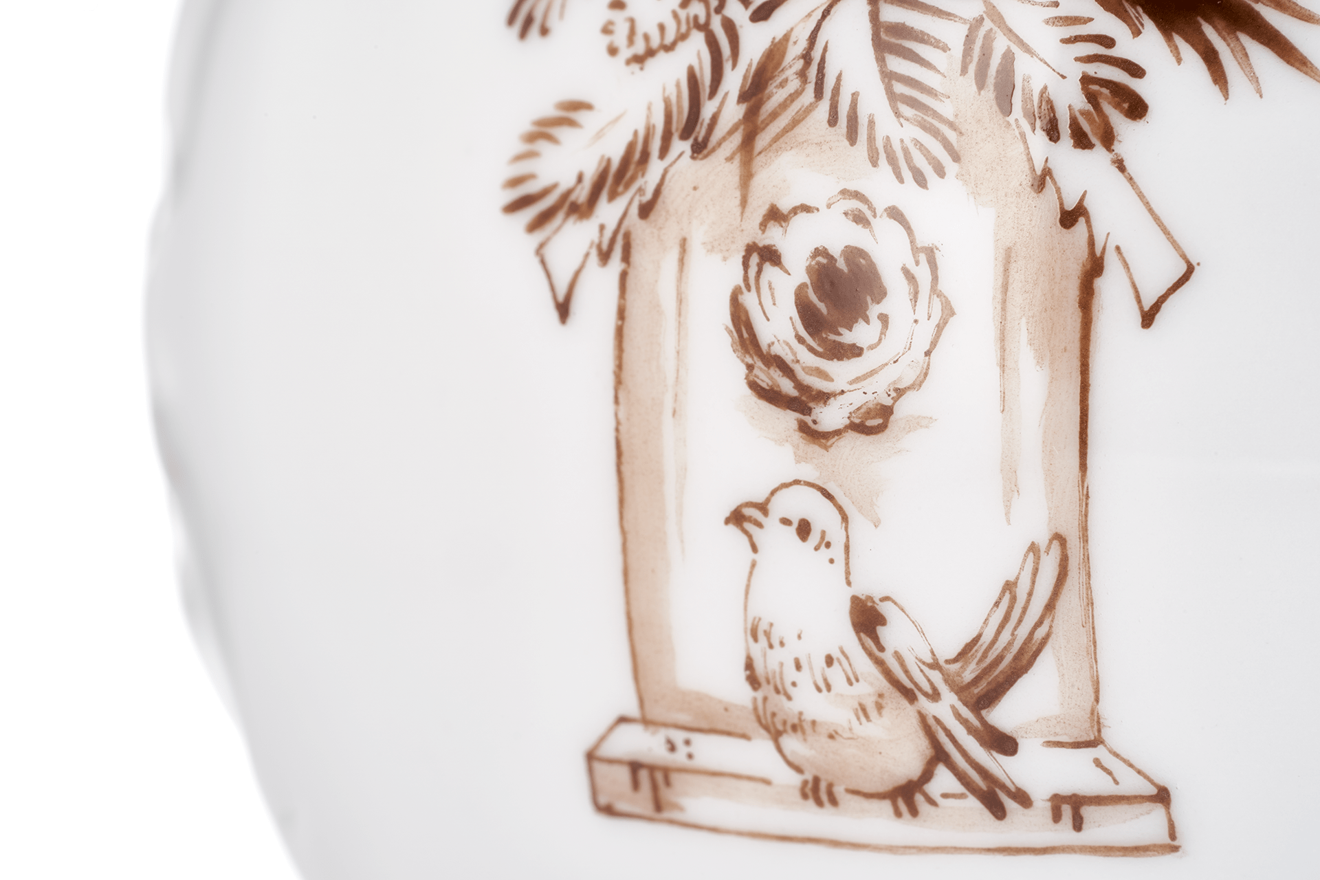 Baumschmuck Kugel bunt, Ø 7 cm | Meissen Zweigschmuck Kugel Kollektion 71a044 - 55m39 - Meissen Weimar