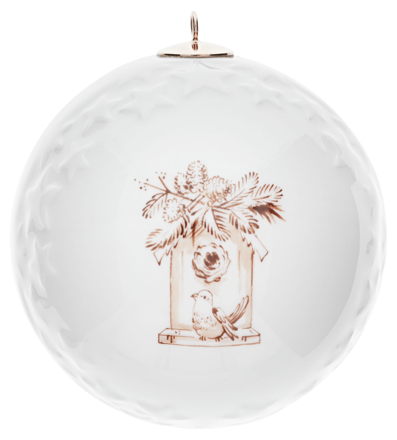 Baumschmuck Kugel bunt, Ø 7 cm | Meissen Zweigschmuck Kugel Kollektion 71a044 - 55m39 - Meissen Weimar