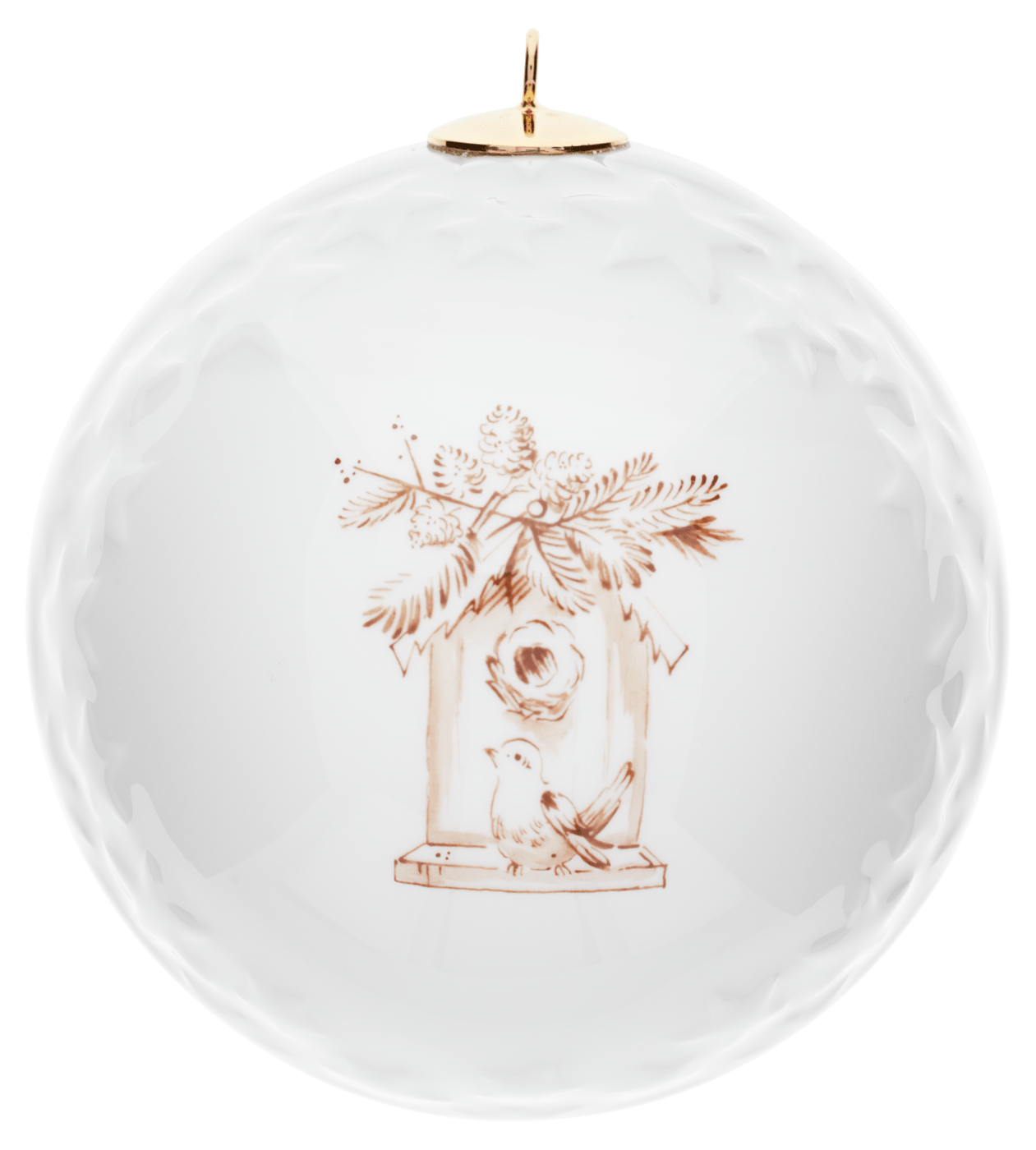Baumschmuck Kugel bunt, Ø 7 cm | Meissen Zweigschmuck Kugel Kollektion 71a044 - 55m39 - Meissen Weimar