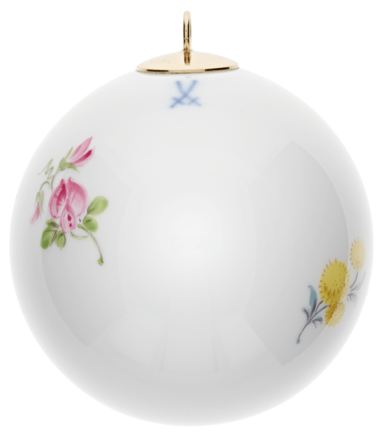 Baumschmuck Kugel Feuermohn, Ø 5 cm | Meissen Zweigschmuck Kugel Kollektion 06c010 - 55m09 - Meissen Weimar