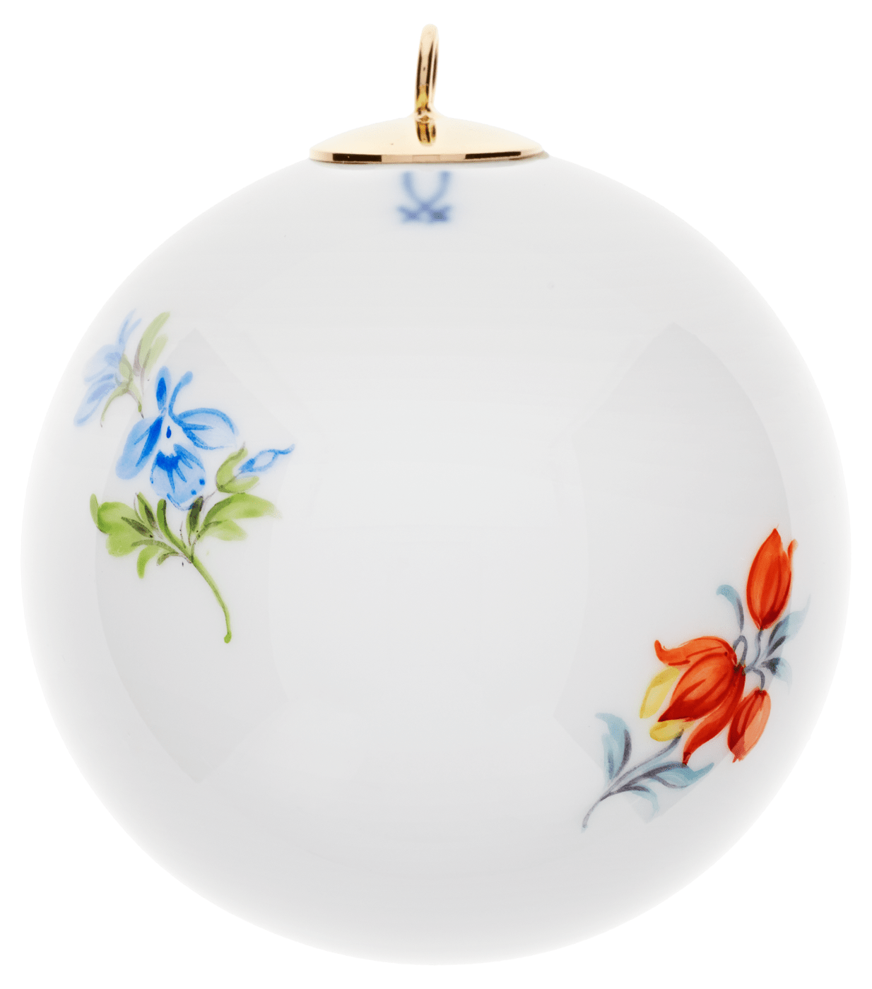 Baumschmuck Kugel Heckenrose, Ø 5 cm | Meissen Zweigschmuck Kugel Kollektion 04c003 - 55m09 - Meissen Weimar