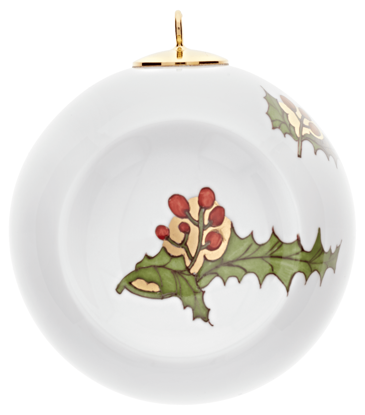Baumschmuck Kugel Stechpalme Ø 5 cm | Meissen Zweigschmuck Kugel Kollektion 700201 - 55m22 - Meissen Weimar