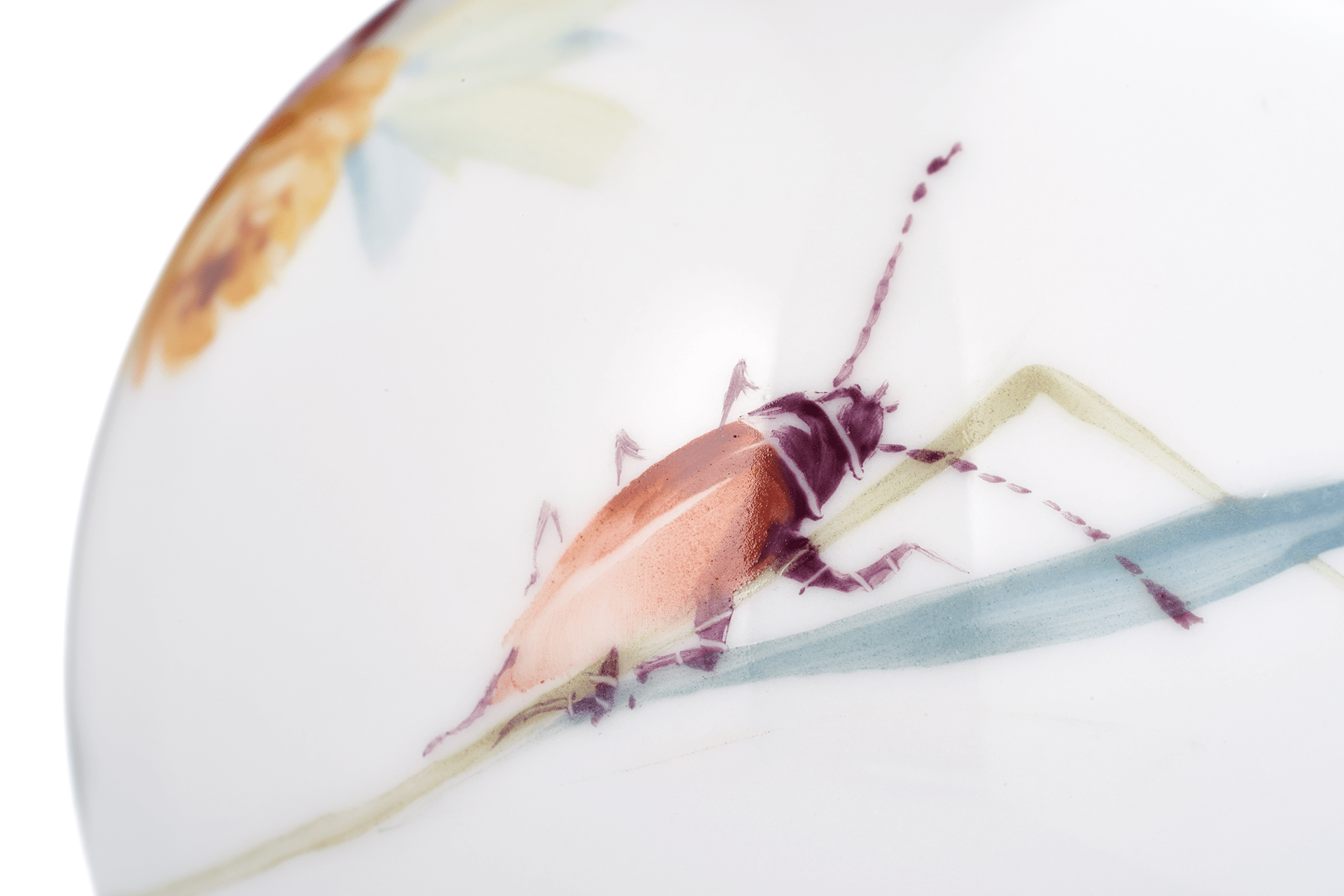 Baumschmuck Kugel Waldflora, Ø 5 cm | Meissen Zweigschmuck Kugel Kollektion 61c024 - 55m09 - Meissen Weimar