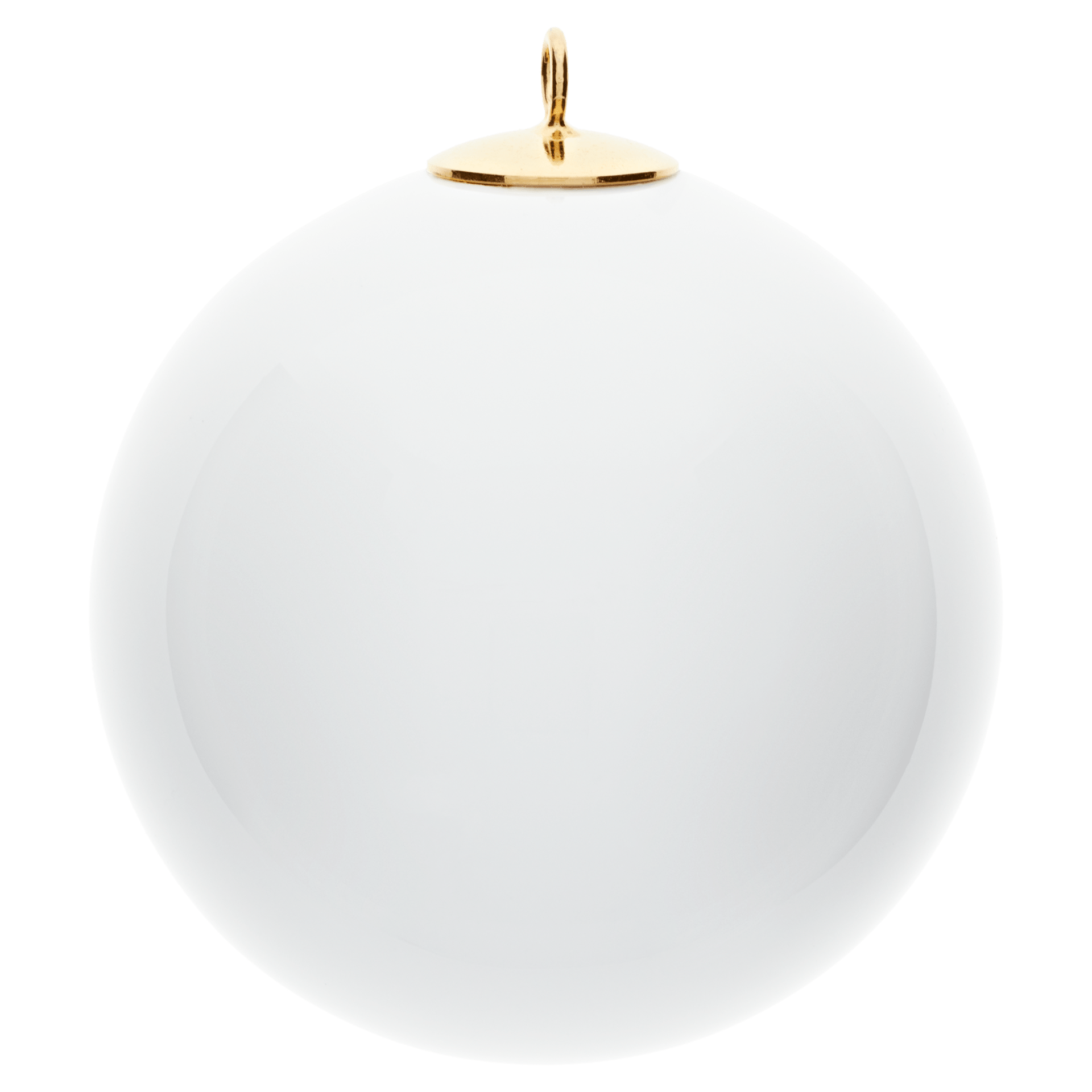 Baumschmuck Kugel, Weiß, Ø 5 cm | Meissen Baumschmuck 000001 - 55M09 - Meissen Weimar