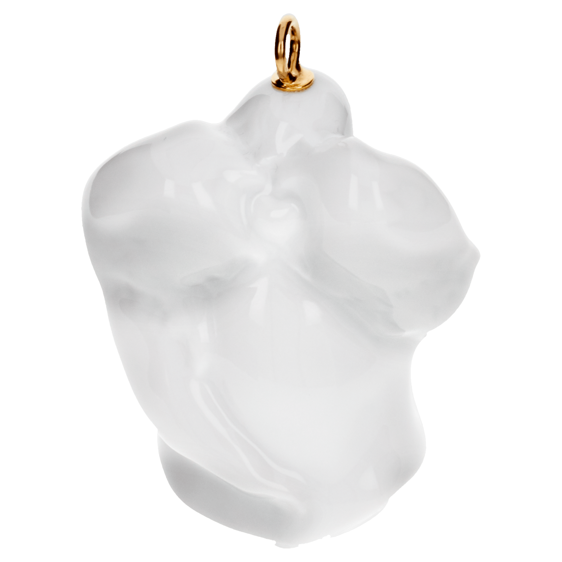 Baumschmuck, Schutzengel, Weiß, H 4,7 cm | Meissen Weihnachtsschmuck 000001 - 83M20 - Meissen Weimar