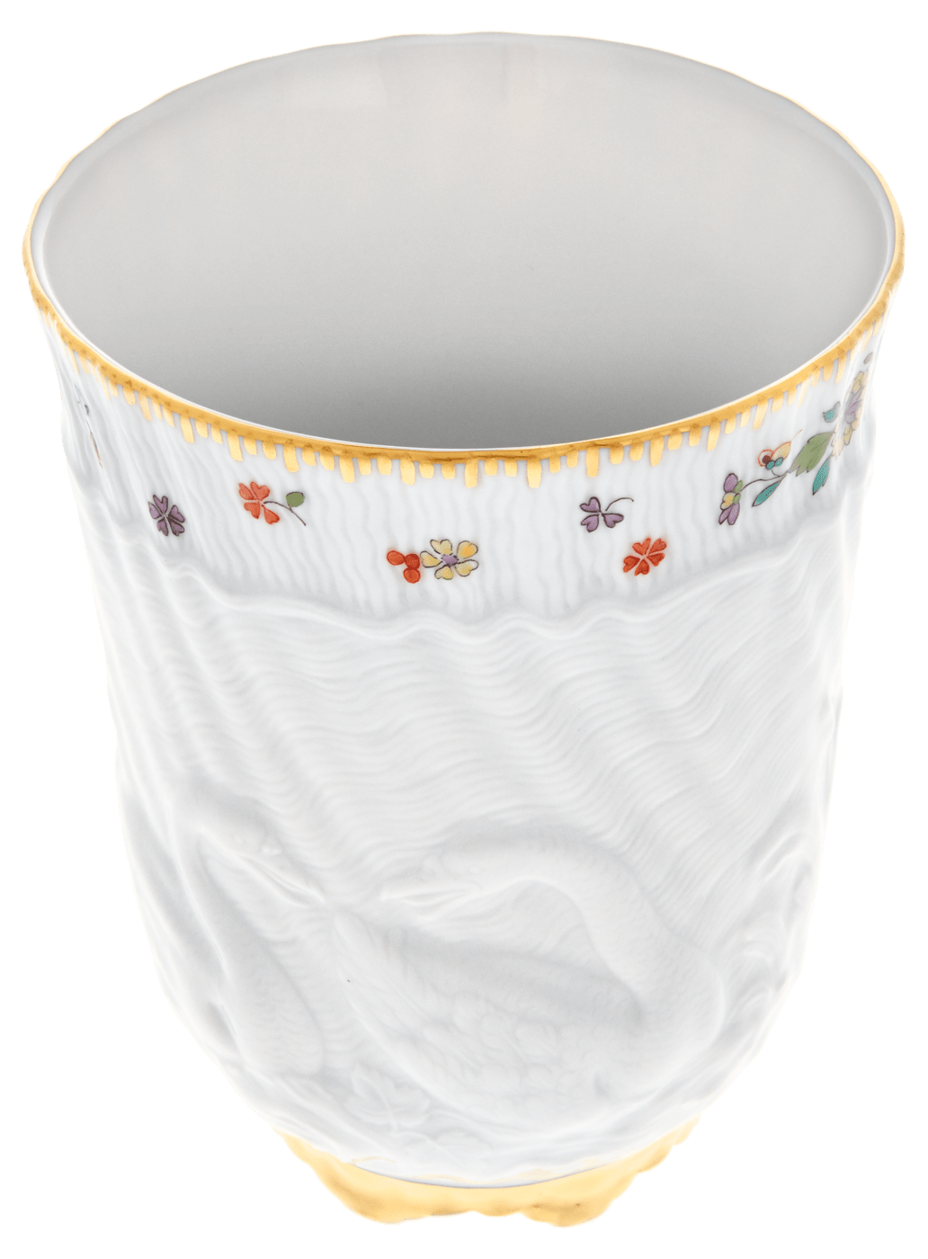 Becher Indische Blumenzweige Ø 7,5 cm | Meissen Schwanendessin 397152 - 55401 - Meissen Weimar