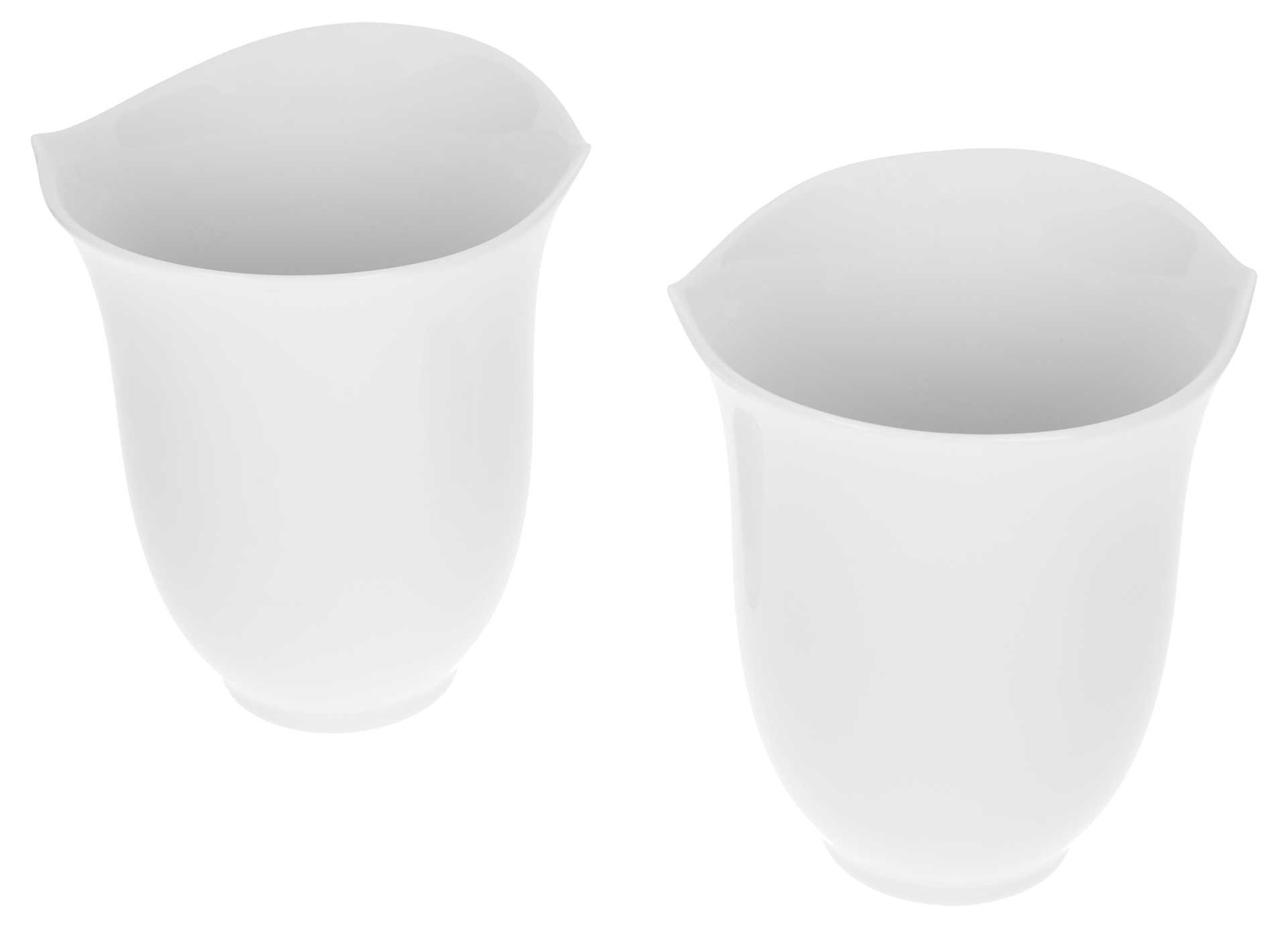 Becher - Set Markenzeichen Meissen, 2 - teilig | Meissen Wellenspiel Pur 825001 - c5515 - Meissen Weimar