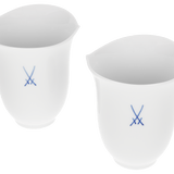 Becher-Set Markenzeichen Meissen, 2-teilig | Meissen Wellenspiel Pur