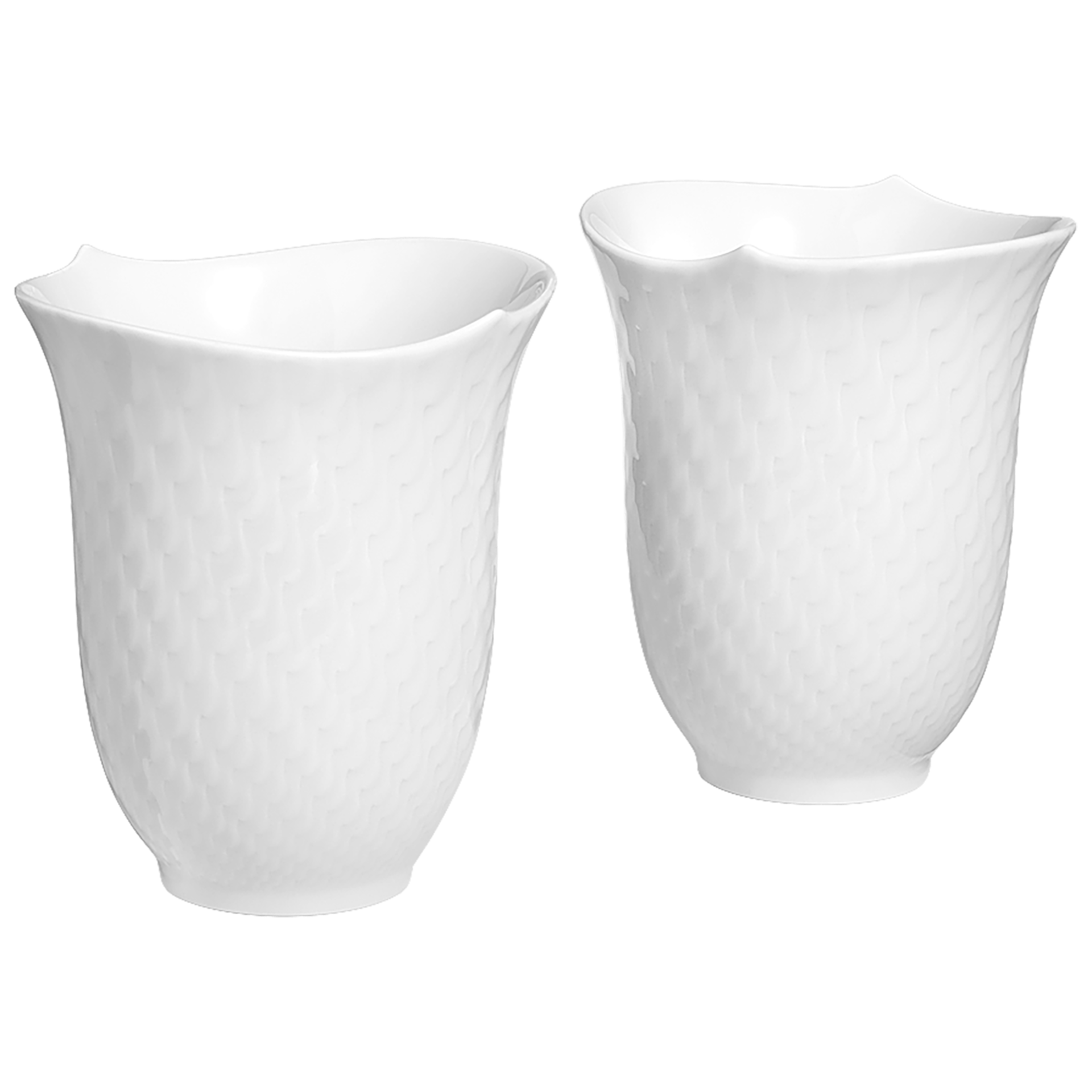 Becher - Set, Wellenspiel Relief, 2 - tlg. | Meissen Wellenspiel Relief 000001 - c5507 - Meissen Weimar
