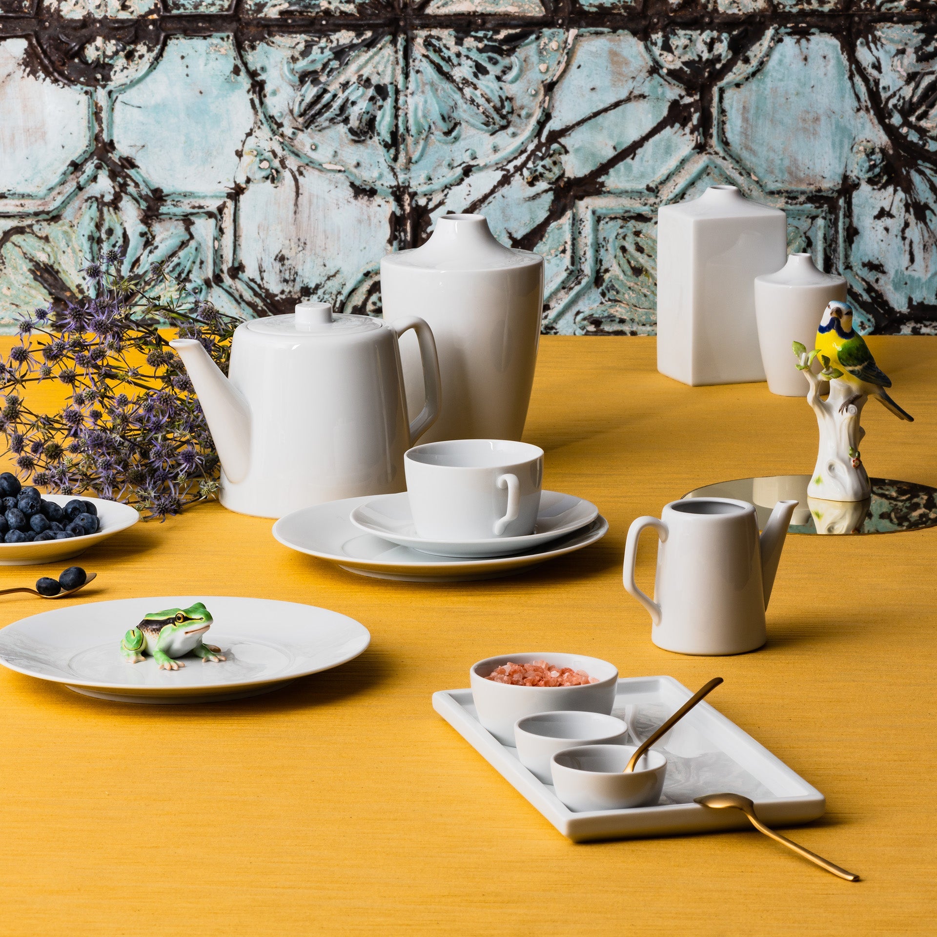 Besteckauflage, Weiß, L 8 cm | Meissen Cosmopolitan 000001 - 37238 - Meissen Weimar