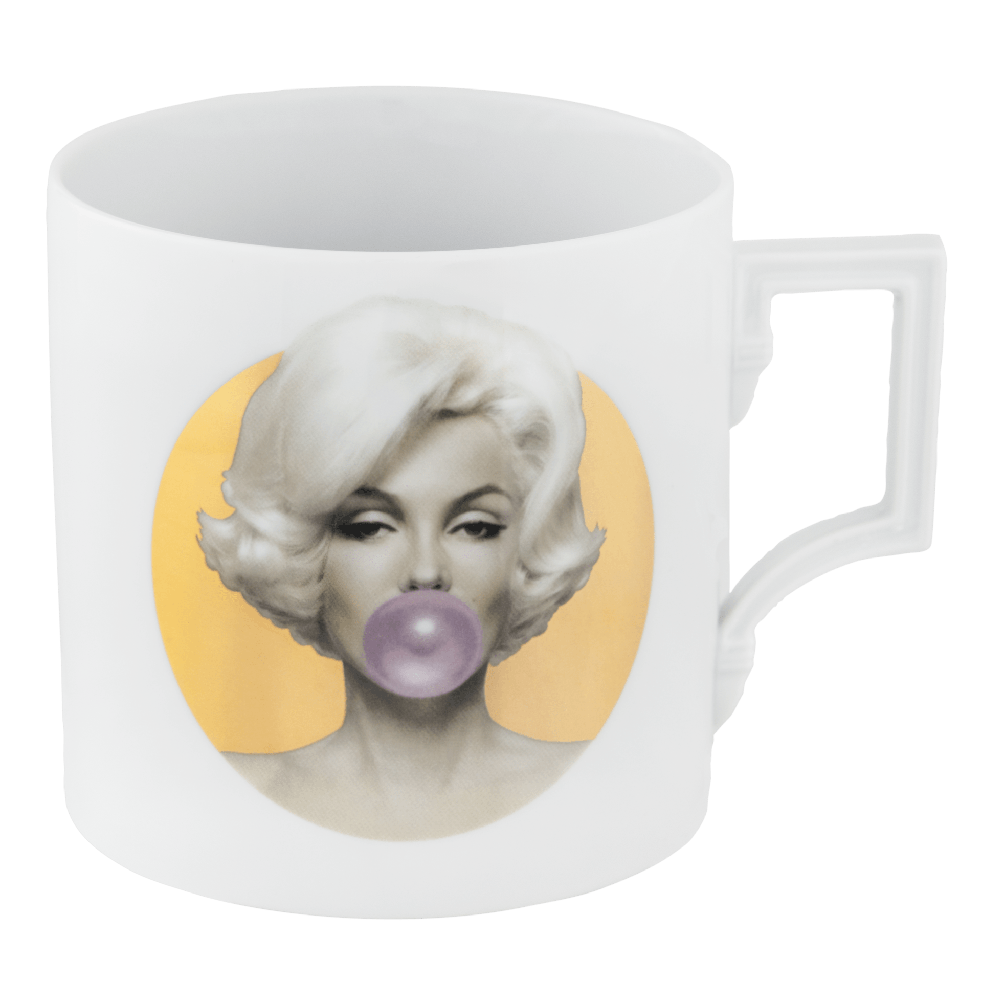 Big Mug, Marilyn, gold, V 0,5 l | Meissen Legends blowing Bubbles - Collection by Michael Moebius 79A993-55326 - Meissen Weimar