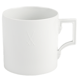 Henkelbecher Weiß H 10 cm, 0,5 l | Meissen Mug Berlin