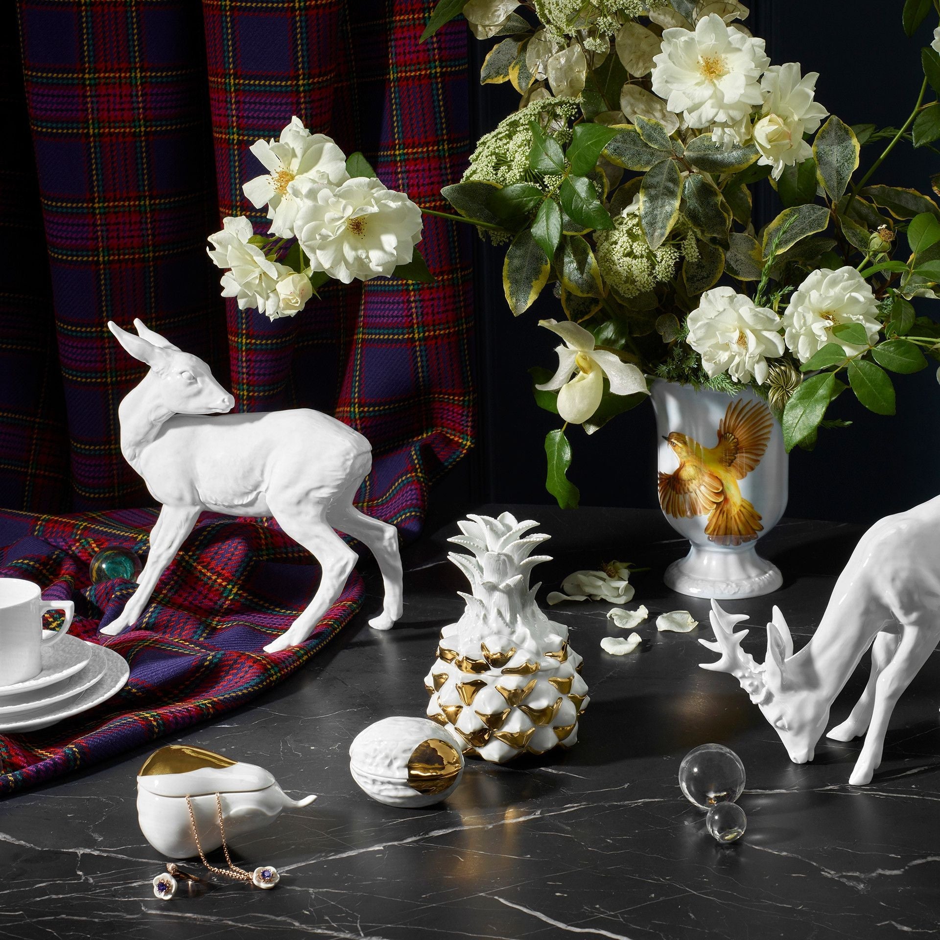 Birnendose, Goldpunkt, L 10 cm | Meissen Exklusiv - Geschenk 99A434 - 52252 - Meissen Weimar