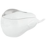 Birnendose, Platinpunkt, L 10 cm | Meissen Dosen Kollektion "Orangerie"