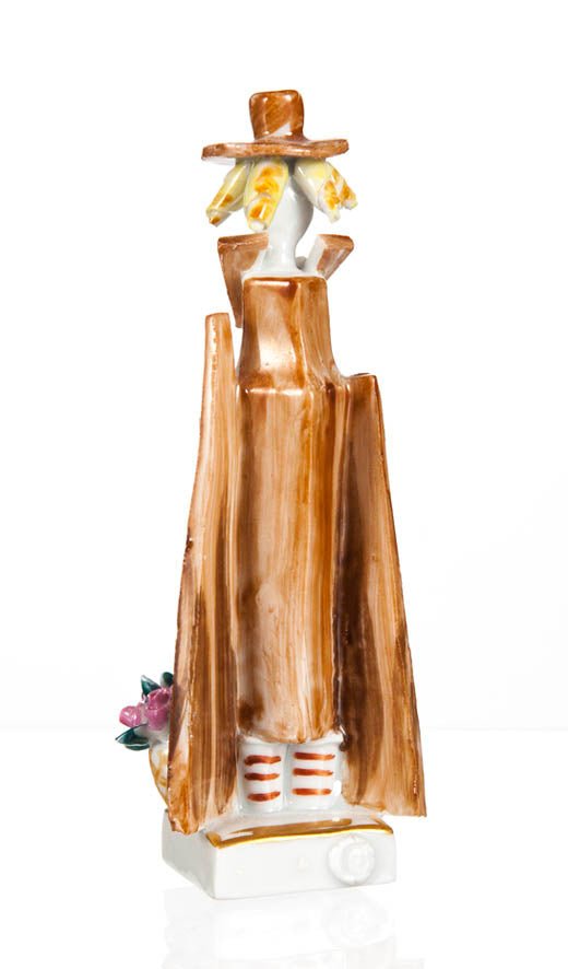 Blumenfrau, Bunt und gold staffiert - | Meissen Miniaturfiguren - Edition 900300 - 81821 - Meissen Weimar