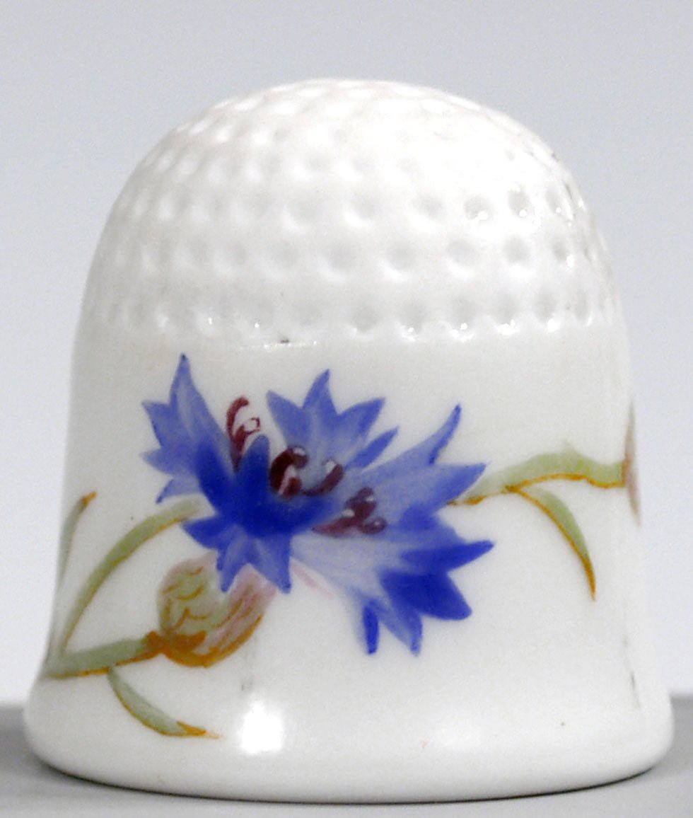 Blumenmalerei "Kornblume", blau, 2,5 cm 616901 - 53766 - Meissen Weimar