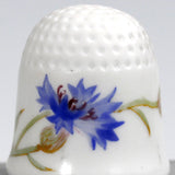 Blumenmalerei "Kornblume", blau, 2,5 cm | Meissen Fingerhut Kollektion