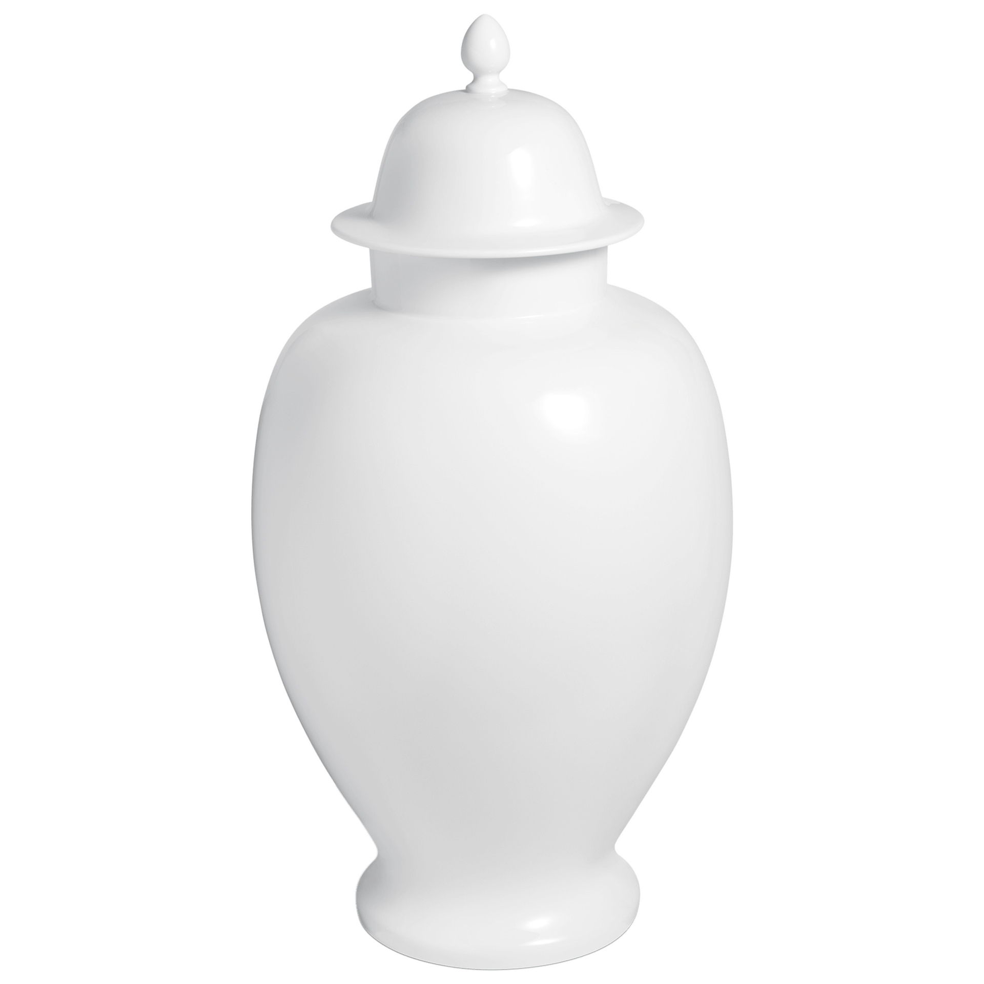 Bodenvase Weiß H 64 cm | Meissen Kollektion Markenzeichen 000001-51115 - Meissen Weimar