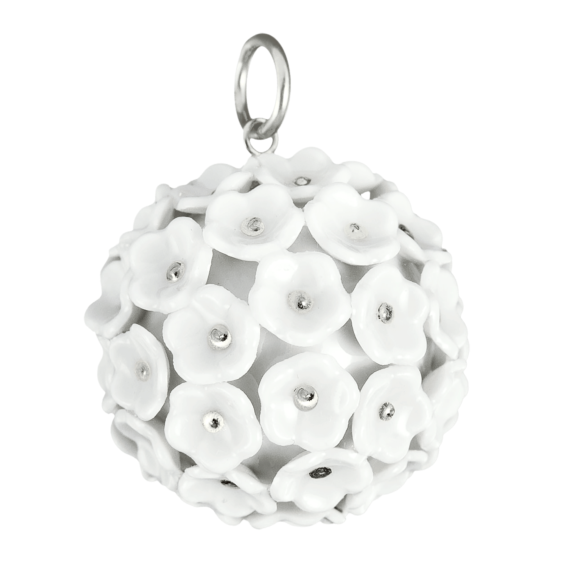 Boule Anhänger Royal Blossom Schneeballblüte Ø 2,8 cm | Meissen Royal Blossom Collection 90a319-55m07 - Meissen Weimar