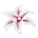 Brosche Bloom Collection, Rot, H 4.8 cm | Meissen Bloom Collection