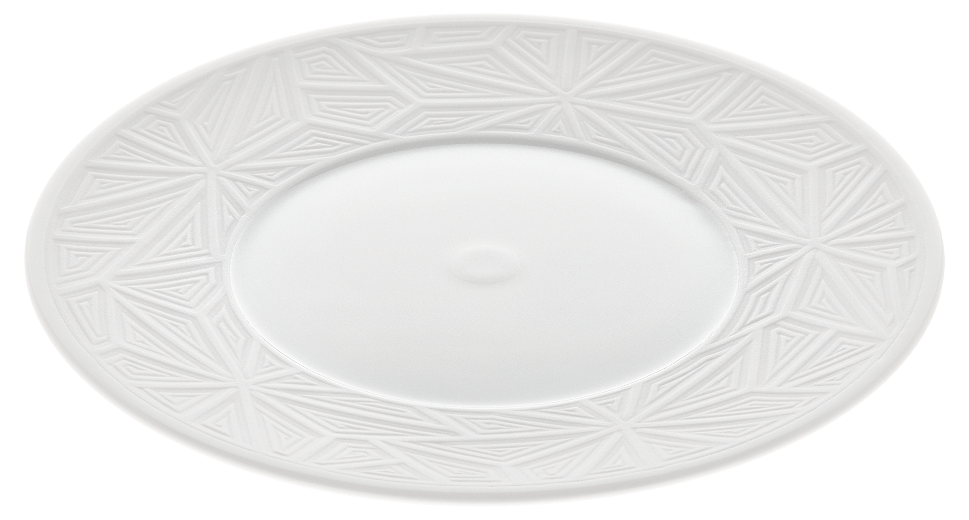 Brotteller, Biskuit, Weiß, Ø 18 cm | Meissen Vitruv Graphic 860101 - 45501 - Meissen Weimar