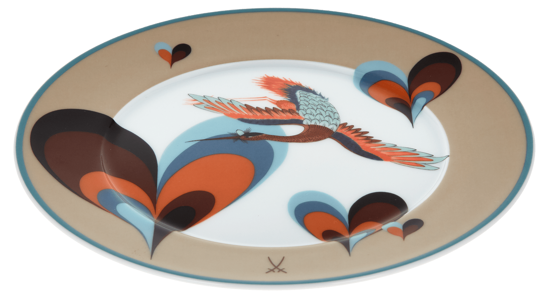Brotteller, "Love Birds", Ø 17 cm | Meissen No.41 Collage 79A533 - 41501 - Meissen Weimar