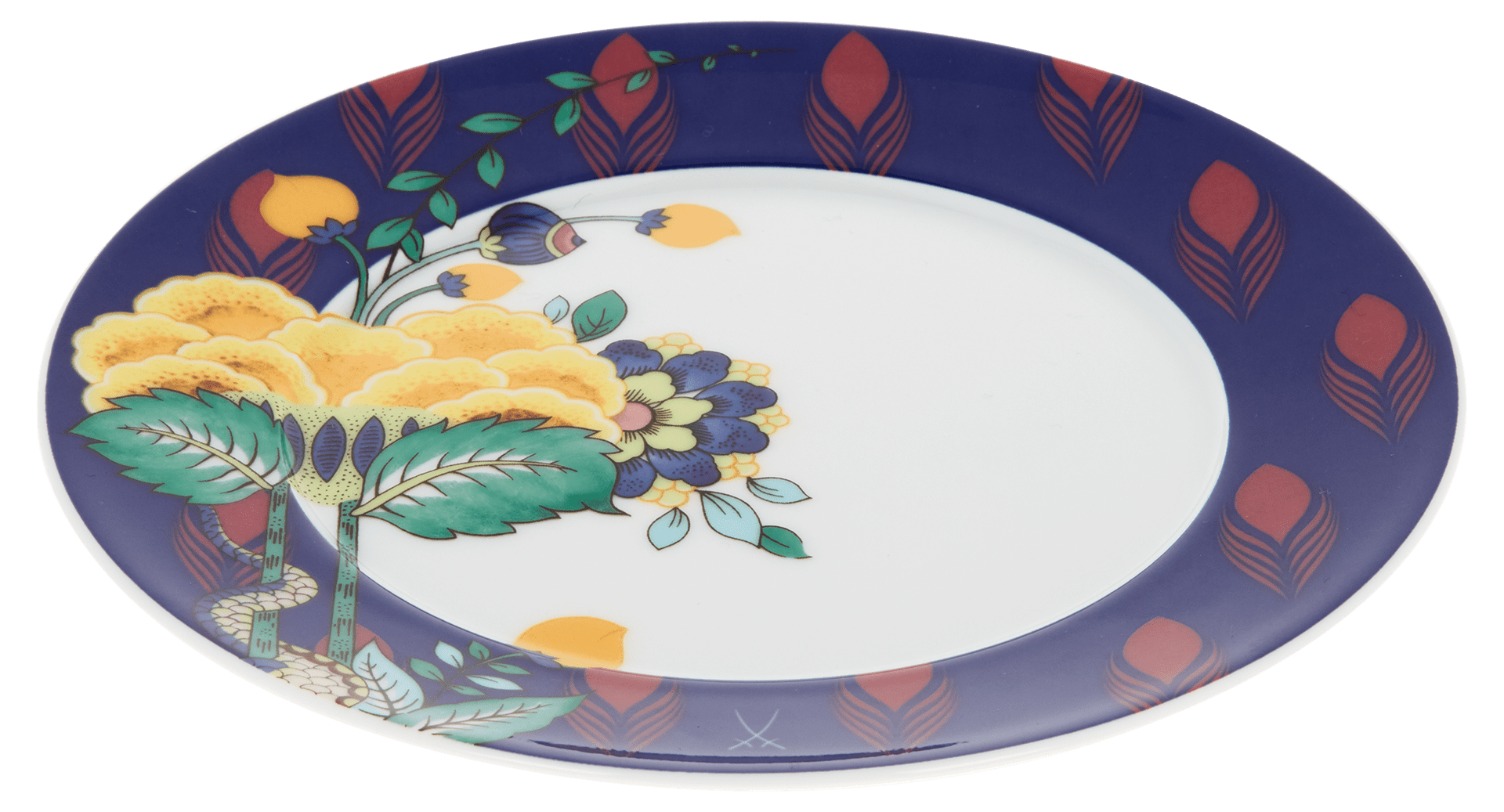 Brotteller, "Mystic Garden", Ø 17 cm | Meissen No.41 Collage 79A523 - 41501 - Meissen Weimar