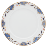 Brotteller, Zwiebelkante, Ø 14 cm | Meissen No. 41 Noble Blue