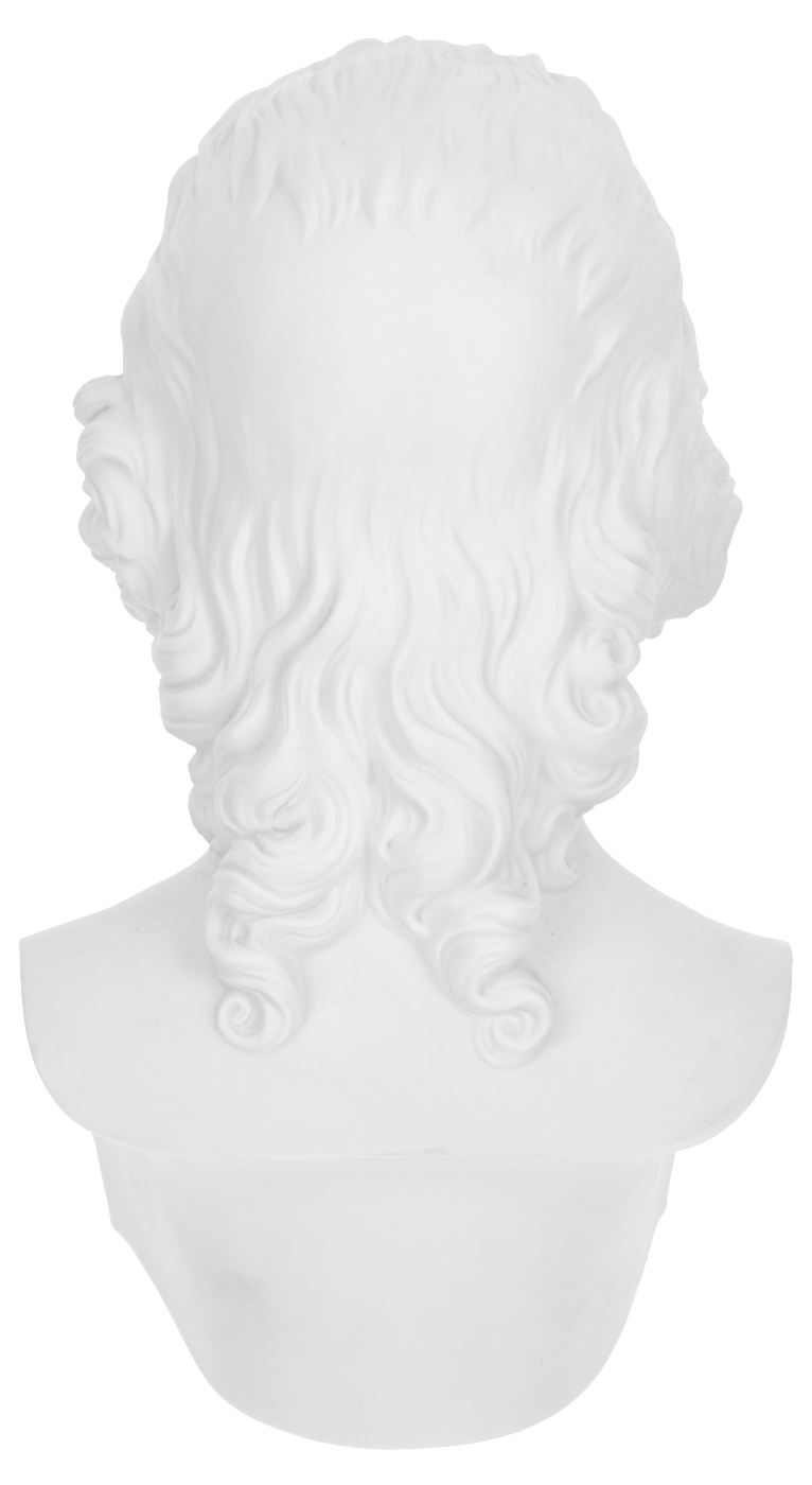 Büste Schiller Biskuit, H 21 cm | Meissen Figuren Individuell 001001 - 60915 - Meissen Weimar