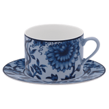 Cappuccinotasse blau Ø 8 cm, 0,25 l | Meissen No.41 Zwiebelmuster