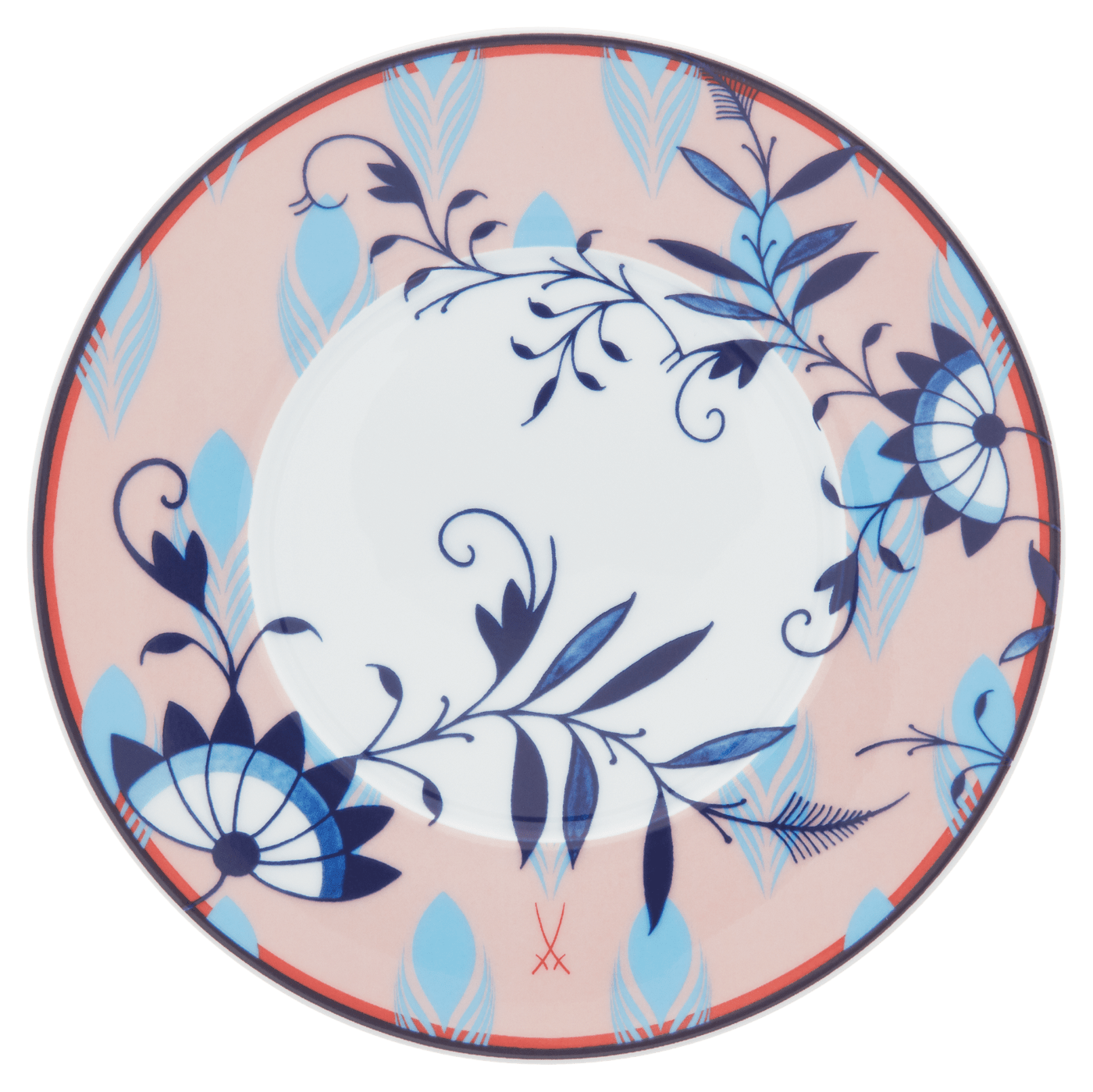 Cappuccinotasse, "Bloomy Feathers", V 0,25 l | Meissen No.41 Collage 79a544 - 36584 - Meissen Weimar