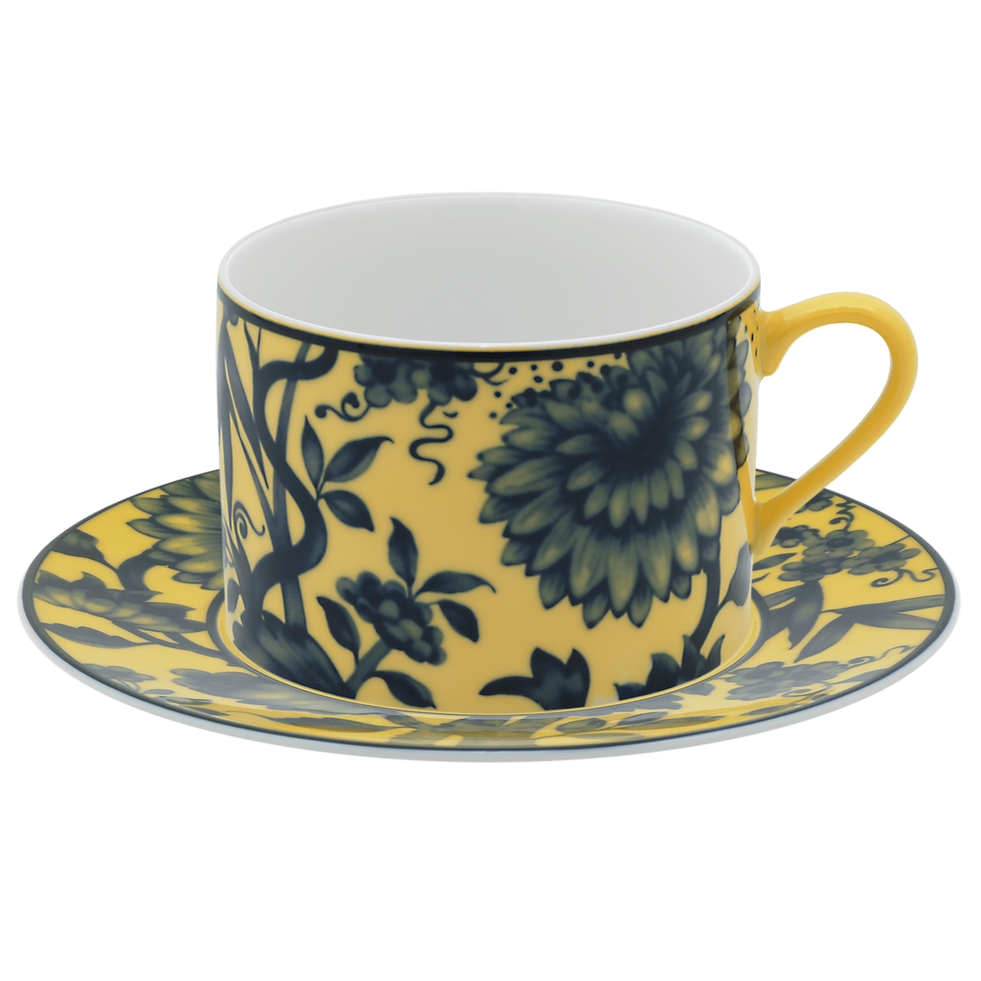 Cappuccinotasse, gelb, H 8 cm | Meissen No. 41 Noble Blue 79b520-36584 - Meissen Weimar
