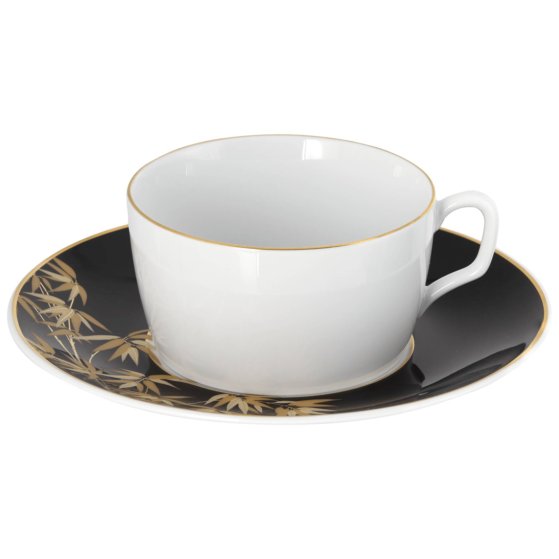 Cappuccinotasse, Golden Bamboo, H 6,5 cm | Meissen Cosmopolitan 79a948 - 37584 - Meissen Weimar
