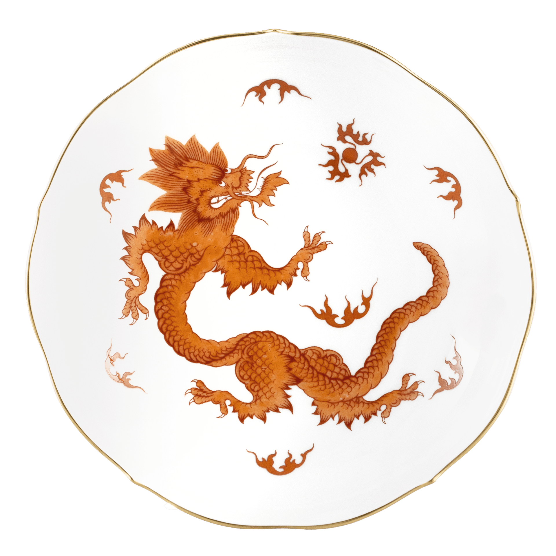 Cappuccinotasse, Ming - Drache, rot, handausgemalt, V 0,25 l | Meissen Neuer Ausschnitt 33D510-00584 - Meissen Weimar