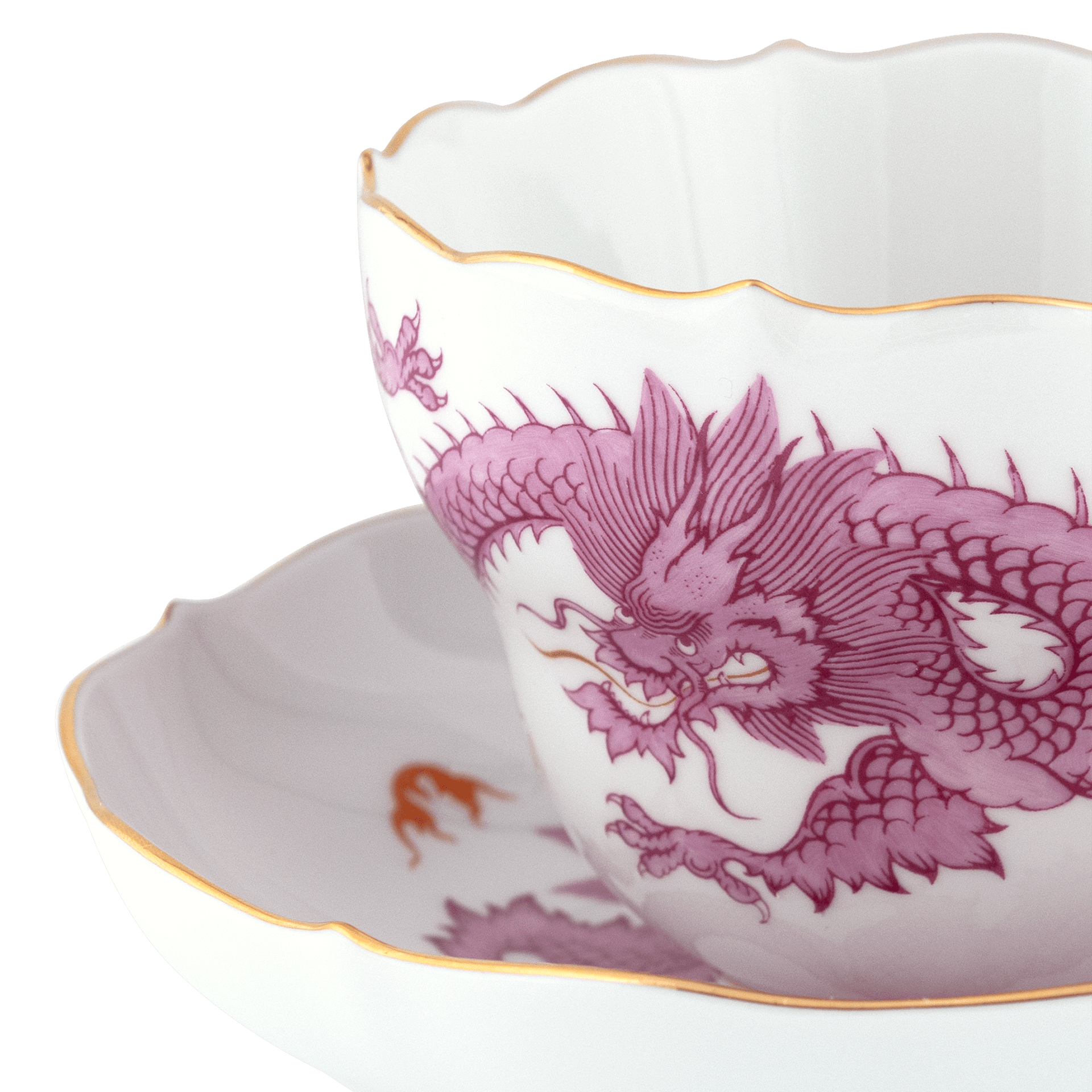 Cappuccinotasse Ming - Drache V 0,25 l | Meissen Neuer Ausschnitt 33d410-00584 - Meissen Weimar
