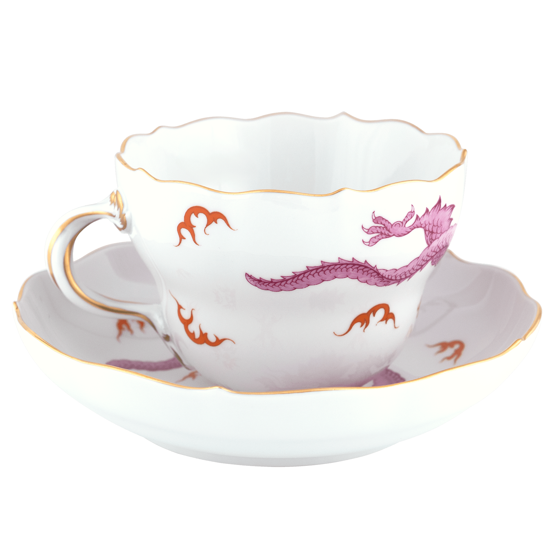 Cappuccinotasse Ming - Drache V 0,25 l | Meissen Neuer Ausschnitt 33d410-00584 - Meissen Weimar
