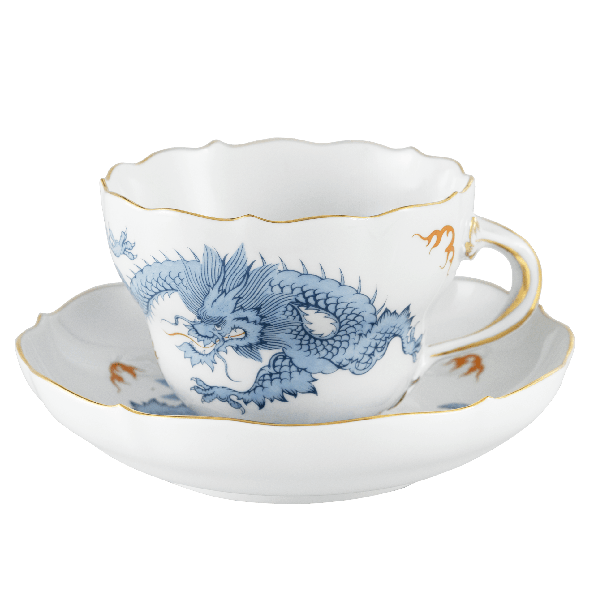 Cappuccinotasse Ming Drache V 0,25 l | Meissen Neuer Ausschnitt 33d210-00584 - Meissen Weimar