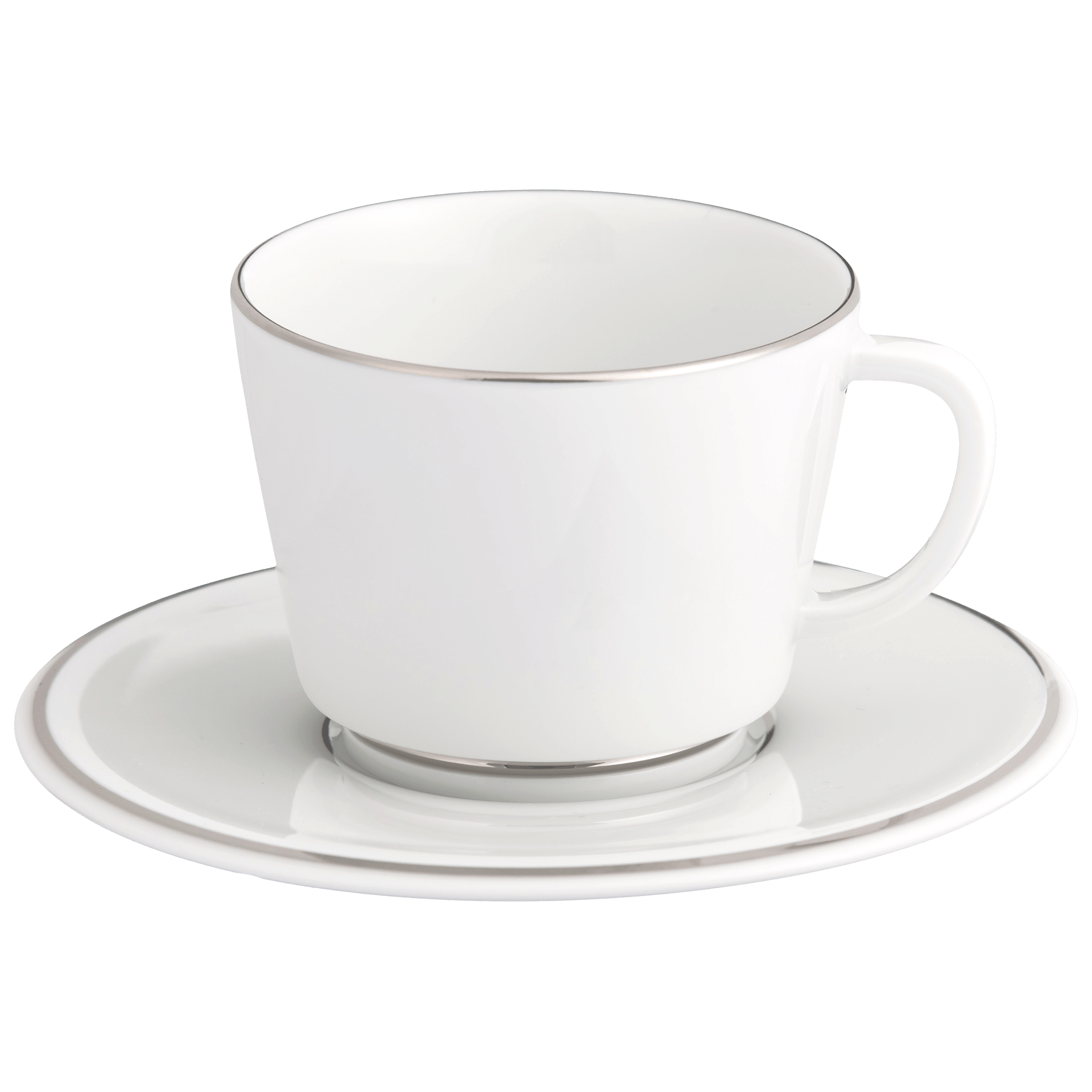 Cappuccinotasse Platinum, V 0,2 l | Meissen Vitruv 99a595-43984 - Meissen Weimar