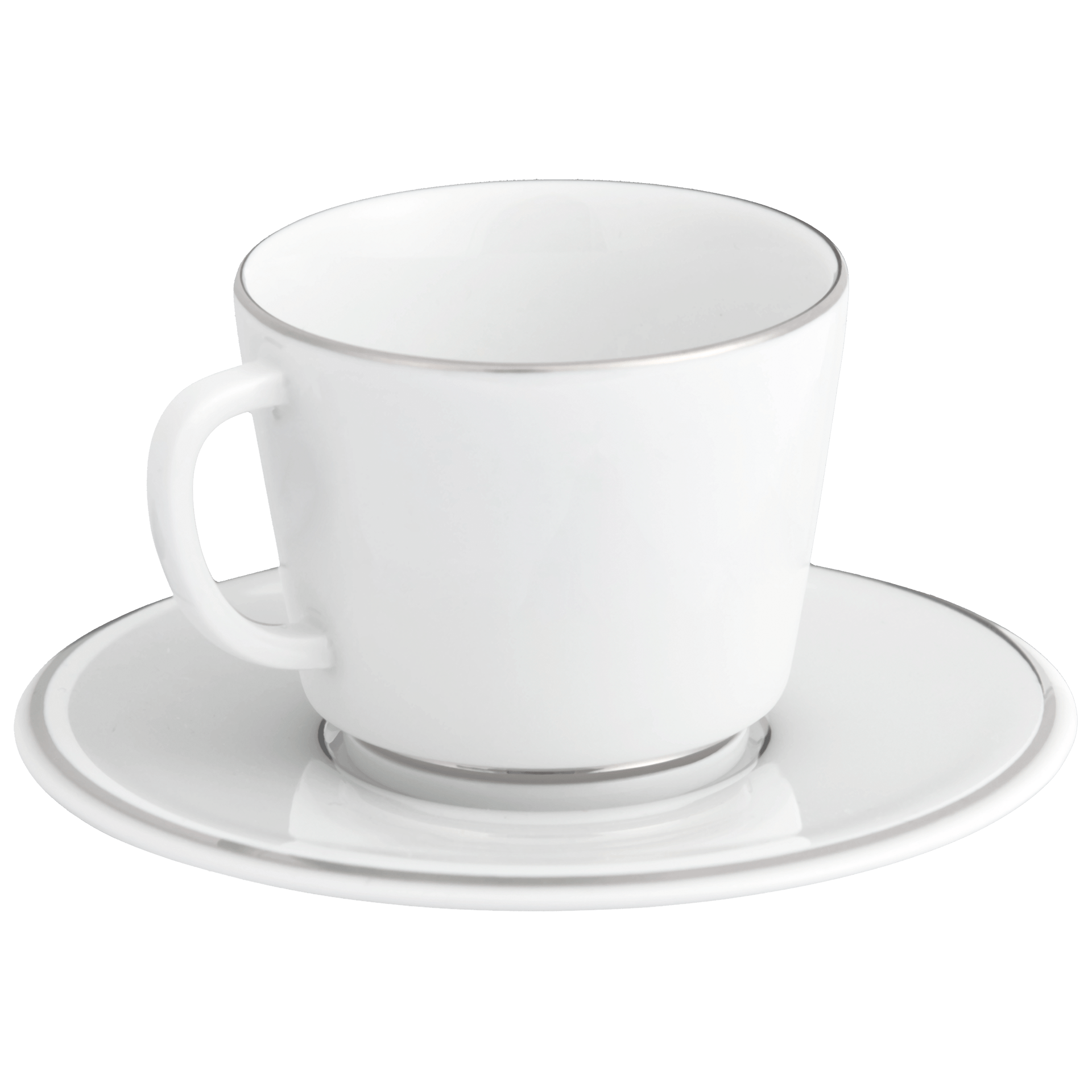 Cappuccinotasse Platinum, V 0,2 l | Meissen Vitruv 99a595-43984 - Meissen Weimar