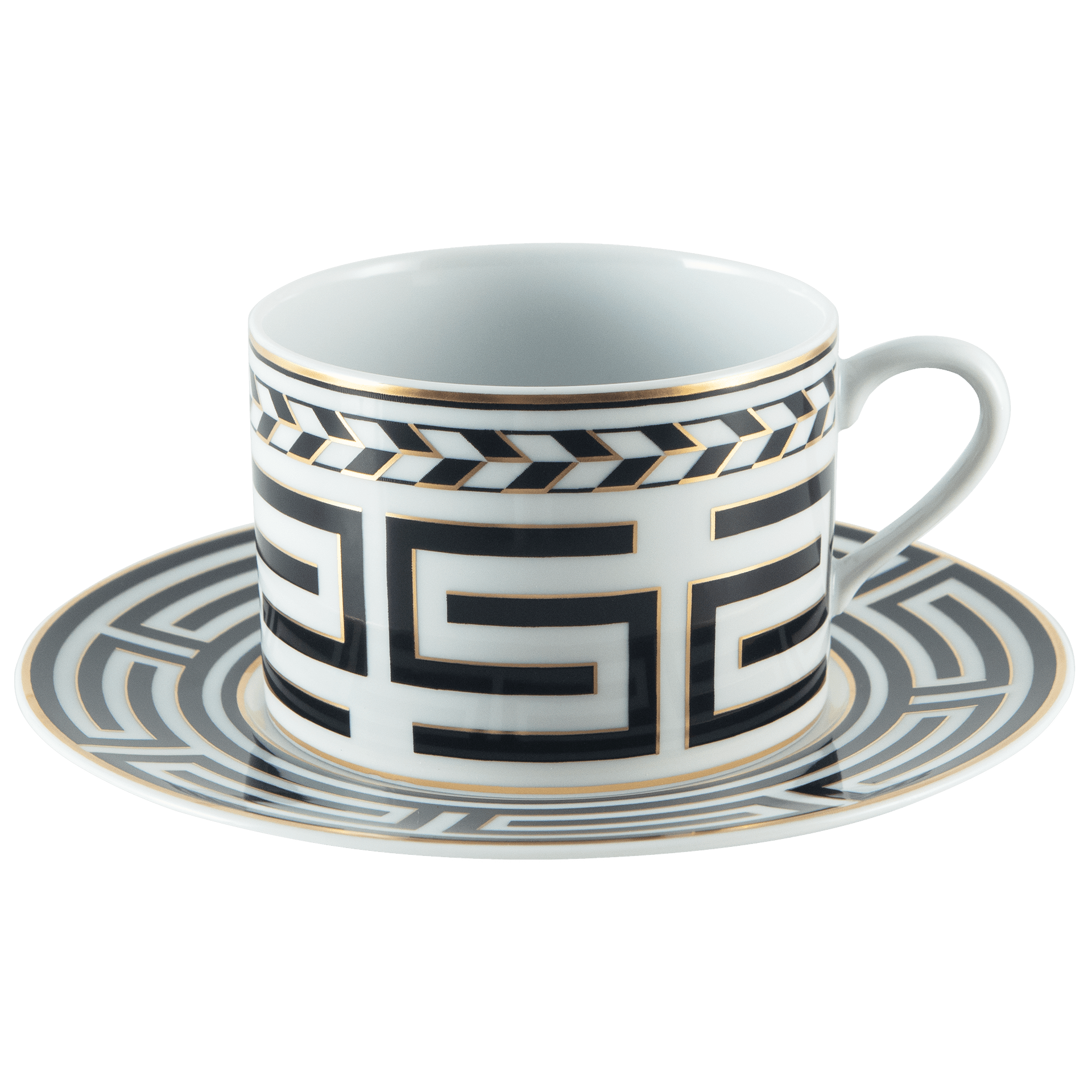 Cappuccinotasse Royal Meander Ø 8 cm | Meissen Cosmopolitan 79b475-36584 - Meissen Weimar