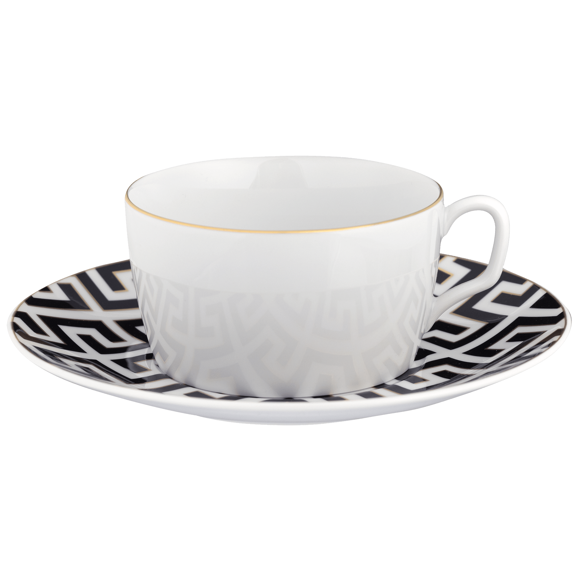 Cappuccinotasse Royal Palace schwarz Ø 18 cm | Meissen Cosmopolitan 79a473 - 37584 - Meissen Weimar