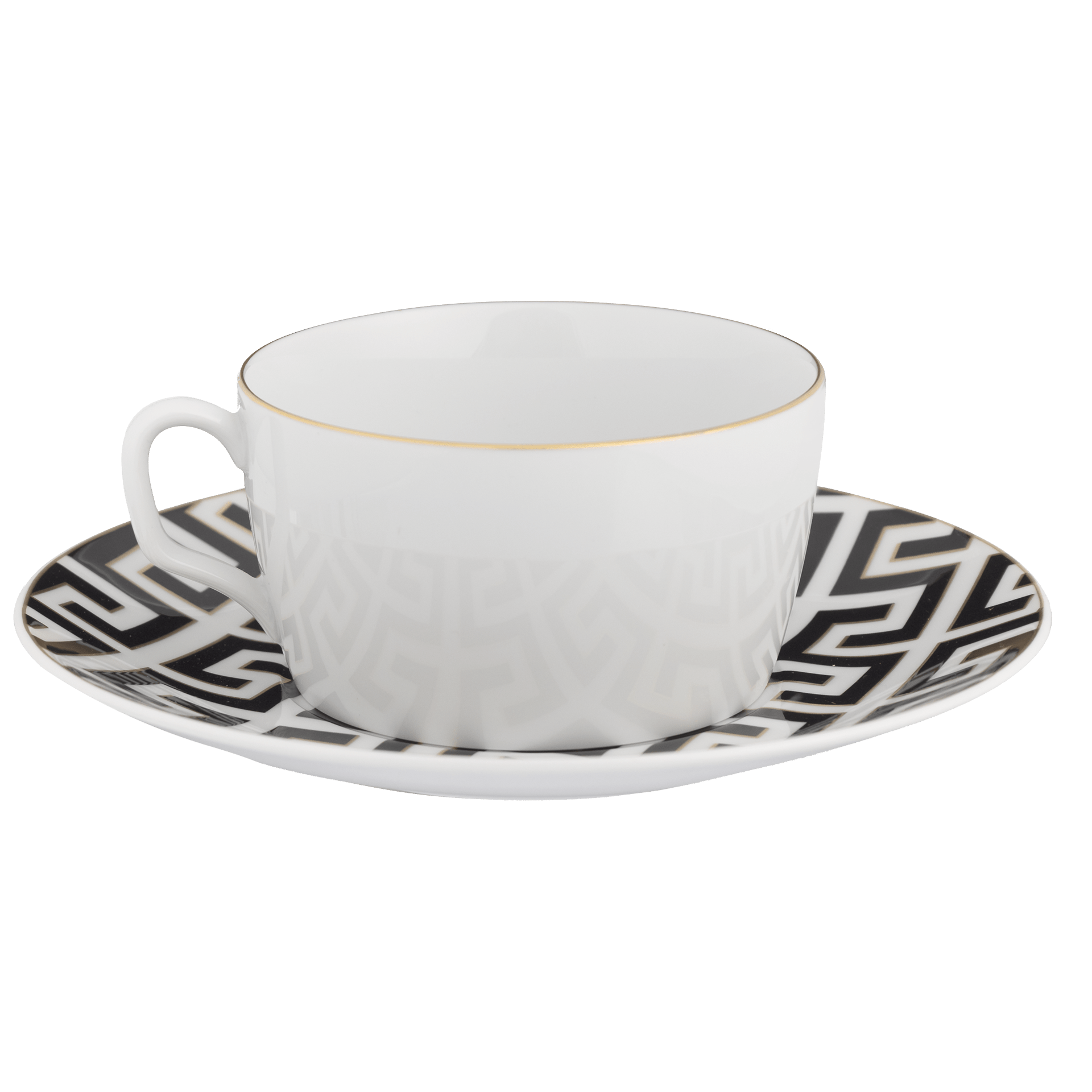 Cappuccinotasse Royal Palace schwarz Ø 18 cm | Meissen Cosmopolitan 79a473 - 37584 - Meissen Weimar