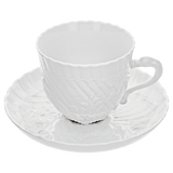 Cappuccinotasse, Weiß, H 9 cm | Meissen Schwanendessin