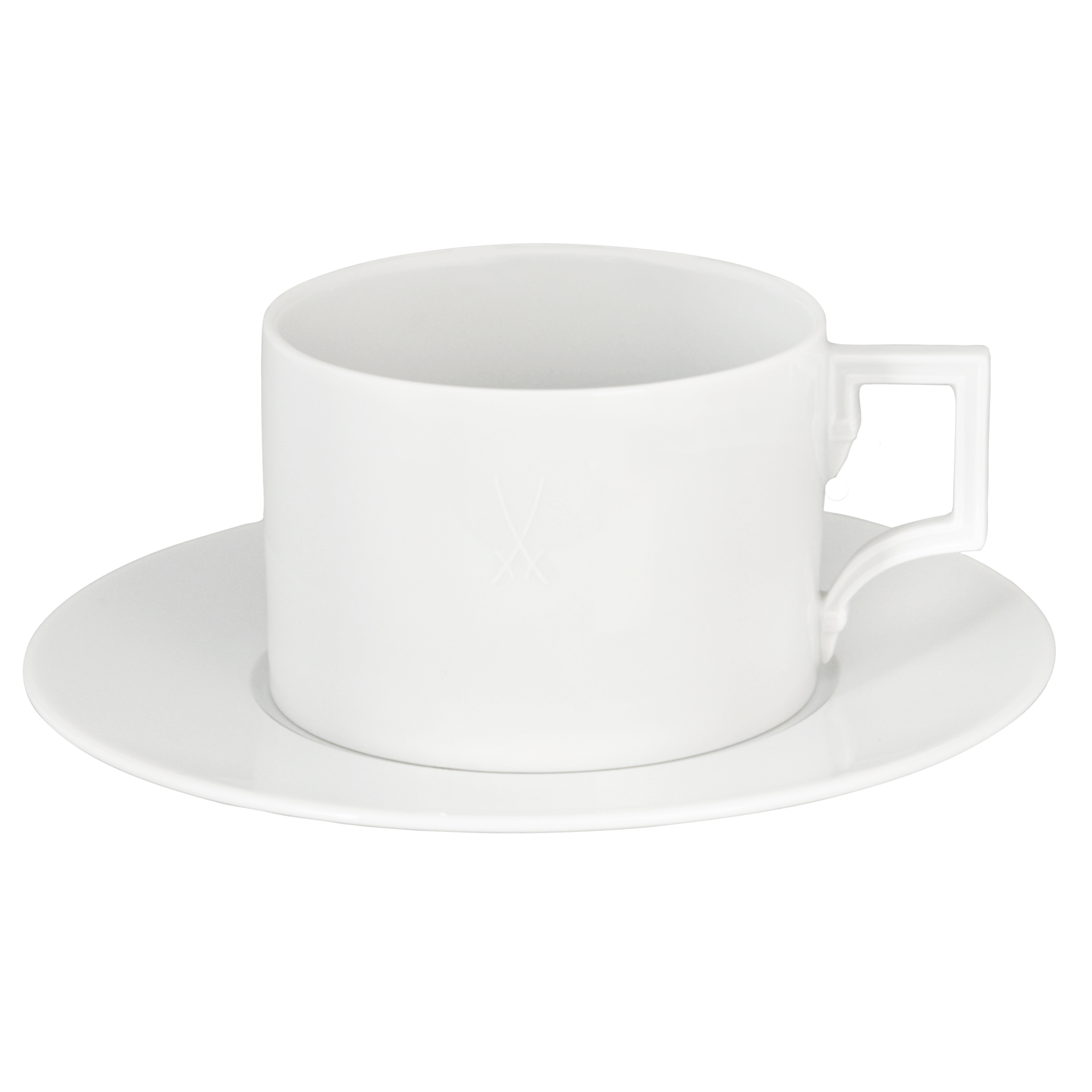 Cappuccinotasse Weiß Ø 7,5 cm, 0,25 l | Meissen Mug Berlin 000001 - 55365 - Meissen Weimar