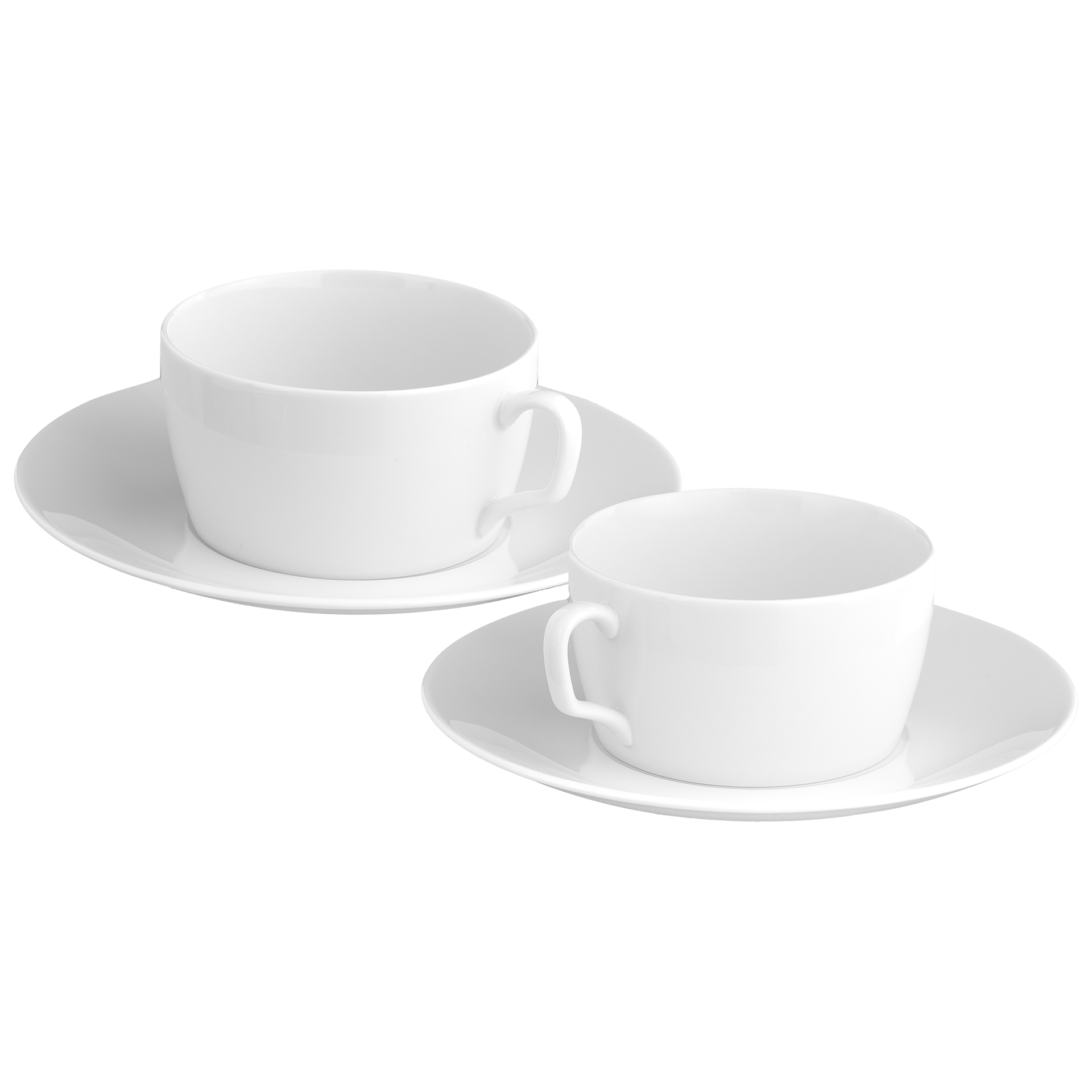 Cappuccinotassen - Set Weiß, 4 - Teilig | Meissen Cosmopolitan 000001 - c3715 - Meissen Weimar
