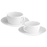 Cappuccinotassen-Set Weiß, 4-Teilig | Meissen Cosmopolitan