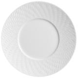 Cappuccinountertasse,  Weiß, Ø 17 cm | Meissen No.41 Wellenspiel Relief