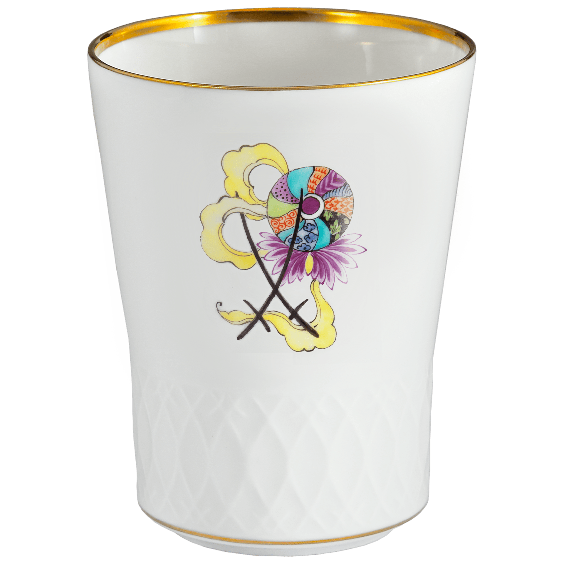 Champagnerbecher Schwerterentwicklung H 10,5 cm | Meissen No.41 Swords Luxury Gold 46a014 - 55411 - Meissen Weimar